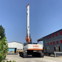 Pileuse hydraulique statique de 80 m DR-285 |   Machine de pose de pieux robuste pour la construction de ponts