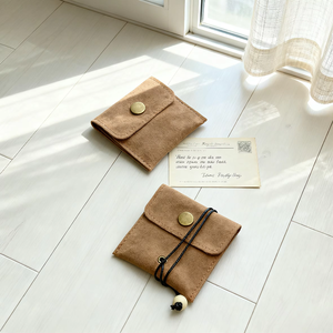 Sac de rangement portable en cuir souple pour bijoux, conteneur haut de gamme pour présentation en gros - Product Image 1