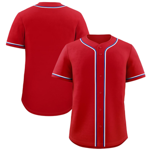Maillot de baseball personnalisé vierge – Maillot de sport uni pour homme et femme – Uniforme d'équipe prêt à personnaliser – Idéal pour mariage et saison des diplômes - Product Image 2