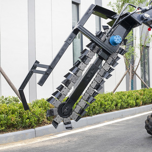 Zanjadora Multifuncional para Preparación de Terrenos Agrícolas, Máquina Agrícola Compacta Negra con Motor - Product Image 2