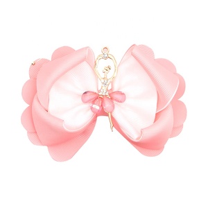 Lazos para el Cabello de Niña Personalizados, Coloridos, Bonitos y Económicos, con Diseño de Bailarina, para Niñas y Bebés - Product Image 4