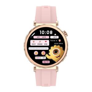 Montre connectée pour femmes, écran IPS, moniteur <span class=keywords><strong>de</strong></span> fréquence cardiaque, podomètre, suivi <span class=keywords><strong>du</strong></span> <span class=keywords><strong>cycle</strong></span> <span class=keywords><strong>menstruel</strong></span>, pour appels, autonomie <span class=keywords><strong>de</strong></span> <span class=keywords><strong>la</strong></span> batterie <span class=keywords><strong>de</strong></span> 5 à 10 jours, pour le sport - Product Image 6