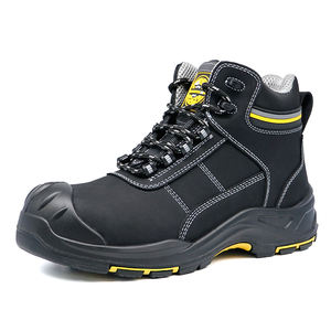 Zapatos de Seguridad Cómodos para Hombre MAXITOUGH, Tipo Industria Pesada, con Aislamiento de 12KV, Antideslizantes, de Nobuk, Entresuela Antiperforación y Puntera de Fibra de Vidrio - Product Image 1