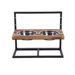 Tempat Makan Anjing Gantung yang Dapat Disesuaikan, Mangkuk Stainless Steel yang Dapat Dicuci, Mangkuk Hewan Peliharaan Khusus untuk Anjing dan Kucing, Mangkuk Makanan Anjing - Product Image 2