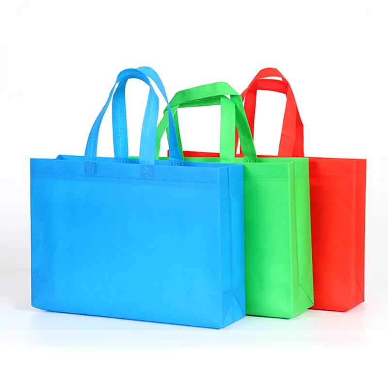Reciclaje personalizado no tejido bolsa Oolypropylen bolsa no tejida reutilizable bolsa personalizada
