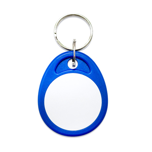 13.56MHz HF Access Control RFID Keyfobs Hotel <b>Key</b> Chain 13.56Mhz RFID <b>Key</b> Tag NFC <b>Blank</b> Keychain - Product Image 2
