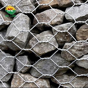 Mạ kẽm dây sắt gabion hộp redonda Malasia hàng rào tường muro de gabiones hình lục giác lỗ Hình dạng cắt dịch vụ chế biến - Product Image 4
