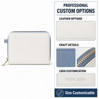 Dompet Kulit PU Premium untuk Wanita, Dompet Mewah dengan Ritsleting, Kapasitas Besar, Clutch Wanita, Grosir, Logo Custom