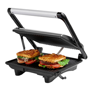 Machine à sandwich au steak <span class=keywords><strong>grill</strong></span>é, barbecue à <span class=keywords><strong>viande</strong></span> sans fumée, <span class=keywords><strong>grill</strong></span> électrique rotatif - Product Image 1