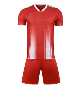 サッカー選手のための個人的なデザインのユニフォームセットカスタムロゴサッカーウェアスポーツサッカージャージとキット - Product Image 2