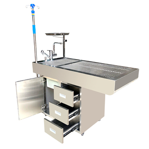 Prezzo all'ingrosso per la vendita elettrico pieghevole di sollevamento Pet tavolo operatorio in acciaio inox cane e gatto chirurgico dissezione tavolo - Product Image 4