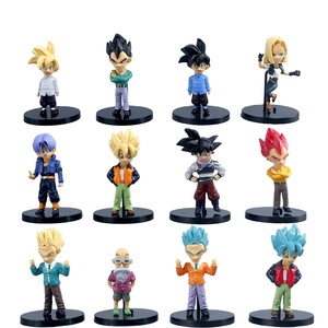 ฟิกเกอร์ PVC ขนาด 7-9 ซม. 12 ชิ้น/ชุด โมเดลของเล่น DBZ โกจิต้า เบจิต้า โกคู บีรุส สำหรับเป็นของขวัญ การ์ตูนอนิเมะ ดราก้อนบอล จากญี่ปุ่น - Product Image 1