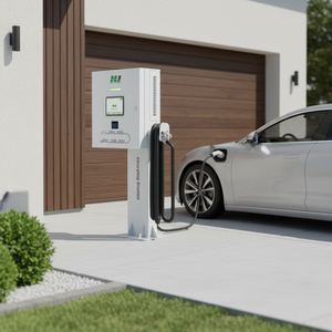 Station de recharge rapide DC pour véhicules électriques HJ 20kW, chargeur commercial à une seule prise OCPP pour parking, Afrique du Sud - Product Image 1