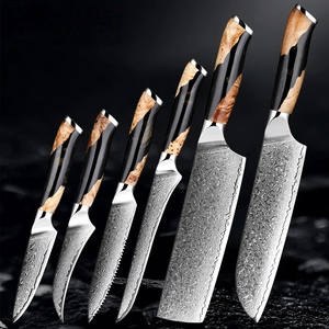Factory Premium Hand‑Forged Damascus <b>Boning</b> Deboning <b>Knife</b> VG‑10 67‑Layer Steel Resin <b>Handle</b> Great Gift for Home Chefs - Product Image 4