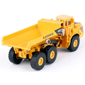 Mini Alloy Dump Truck KDW 1:87scale Diecast Metal Simulation Dumper <strong>Lorry</strong> Engineering Truck <strong>Toys</strong> for Kids - Product Image 2