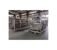 Machine de pasteurisation de sirop d'agave en tube