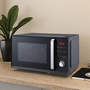 CMO-27LCAB 28L <span class=keywords><strong>Four</strong></span> à <span class=keywords><strong>micro</strong></span>-ondes autoportant noir <span class=keywords><strong>Grill</strong></span> Convection Airfry Fonction avec ménage en langue arabe - Product Image 5