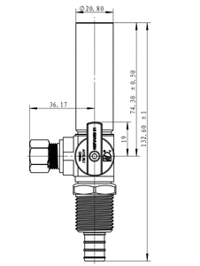 Válvula de bola sin plomo cUPC NSF61 con descargador SS para <span class=keywords><strong>lavavajillas</strong></span> - Product Image 3