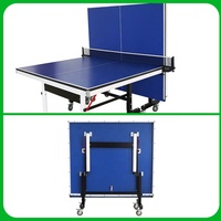 Table de tennis professionnelle pliable ITTF, ping pong, planche de tennis de table d'extérieur et d'intérieur de 25mm