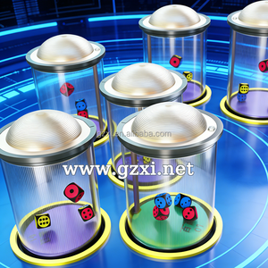 Salle de jeu d'échecs et de cartes de haute qualité, 3 coupelles à dés connectées, machine à dés de loterie haut de gamme, Sic Bo - Product Image 5