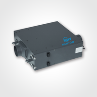 Récupérateur de dégivrage pour maison Système de poignée d'air frais Ventilation d'admission Ventilateur de récupération de chaleur à haute efficacité