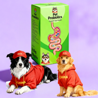 Probióticos en Polvo Más Vendidos de Fábrica para Perros - Apoyo Inmunológico, Salud Intestinal, Digestión, Absorción de Nutrientes, Salud de la Piel