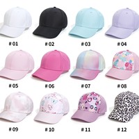 Nueva Gorra de Béisbol Unisex para Padres e Hijos, Estilo Europeo-Americano, Material PVC, 6 Paneles, con Orificio para Cola de Caballo