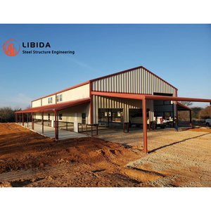 Struttura in metallo fienile per bovini strutture in acciaio magazzini - Product Image 4