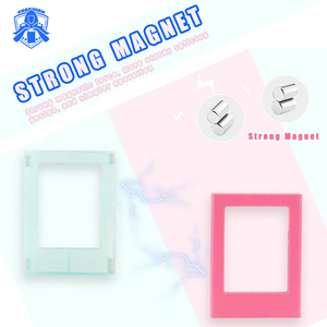 Albums de cartes à collectionner, accessoires, cadre photo magnétique mat personnalisé, 2D 3D, jeu vidéo virtuel, carte de visite, <span class=keywords><strong>classeur</strong></span> - Product Image 3