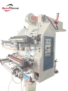 Высокоскоростная флексографическая печатная машина YT-H-2800 для пластика, БОПП и бумажных материалов, 2 цвета, с полукамерным дозирующим ножом - Product Image 3