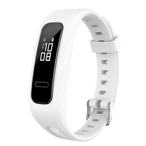 Bracelet de montre de sport en silicone pour Huawei <span class=keywords><strong>Band</strong></span> <span class=keywords><strong>3e</strong></span> 4e Honor 4 version course à pied, bracelet de montre intelligente - Product Image 4