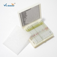 25pcs Basic Medical Student Slides Prepared Microscope Histology Slides Teaching Resources