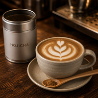 Poudre de Hojicha torréfiée au charbon de bois, sac de 20 kg en vrac pour usine de boissons