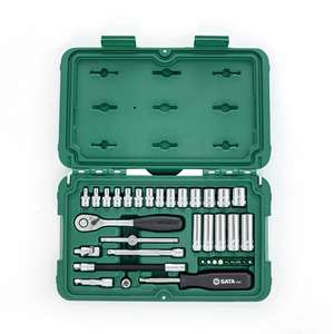 لأمريكا، مجموعة APEX المكونة من 25 قطعة. طقم مفاتيح ربط يدوية 1/4 بوصة مع لقم فولاذية وحافظة صلبة وضمان لمدة عام للصيانة المهنية للسيارات - Product Image 1