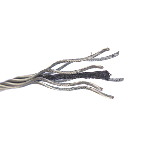 Factory Direct Sales of High-durability Galvanized Steel Wire Rope, 5mm and 6mm DIN, Hot-dip Electro-galvanized Steel Cable