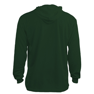 Ocio al aire libre manga larga Rib Cuff camiseta con capucha alta calidad ojo de pájaro transpirable cómodo estiramiento hombre Sudadera con capucha - Product Image 3
