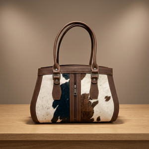 Handicrafts Natural Leather Handbags Fashionable Shopping Bags Lightweight Water Resistance Luxury Bags Purse Large Capacity - Product Image 3