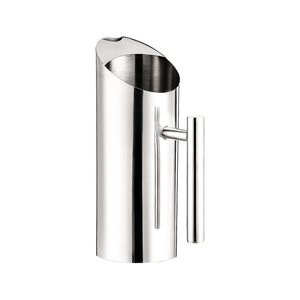 Bouilloire droite moderne en acier inoxydable, carafe à eau, pour boissons, café, bière, boissons froides, utilisation en restaurant/bar, option logo personnalisé, 1,5 L - Product Image 1