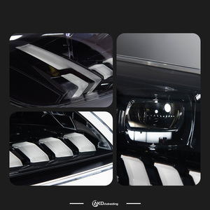 Fari per Audi Q7, Fari a LED 2007-2016, Lente Proiettore, Lampada Frontale con Segnale Dinamico e Animazione, Accessori Auto - Product Image 5