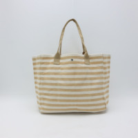 Sac fourre-tout en toile pour femme, ouvert, pour le quotidien, les courses, les voyages, grande capacité, pliable, deux poignées, simple