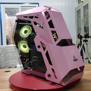 Wanjia Little Judge Mid Tower Boîtier d'ordinateur en alliage d'aluminium Forme irrégulière Prend en charge les cartes mères MicroATX Small Medium 240 Stock - Product Image 4