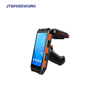 PDA Industri Cerdas JT-974 dengan Sistem Operasi Android 13.0, Pembaca RFID Jarak Jauh Ultra 4G, Pembaca RFID UHF Portabel