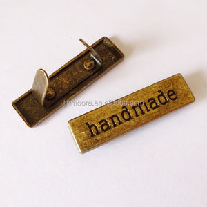 Plaque signalétique d'étiquette de sac en métal fait main en laiton antique Offre Spéciale - Product Image 2