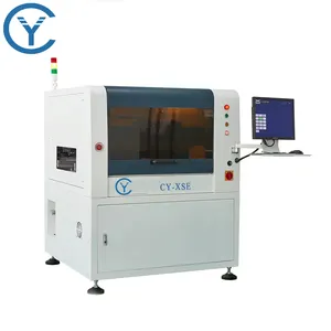 Máquina de serigrafía de pasta de soldadura Manual Smt, impresora de plantilla Semiautomática Pcb Smd personalizada