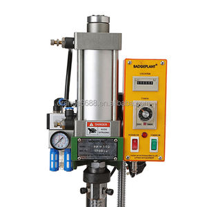 Pneumatic Automatic Round <strong>Button</strong> <strong>Badge</strong> Maker Machine Pin <strong>Badge</strong> Making Press Machine for DIY <strong>Custom</strong> <strong>Badges</strong> - Product Image 5