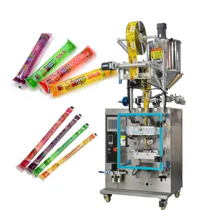 Automatic Ice Lolly Popsicle Strip Sachet Filling Packing Sealing Machine Jelly Stick Packaging Packing Machine Price
