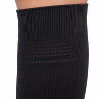 Chaussettes de football haute performance, chaussettes athlétiques côtelées au-dessus du genou, chaussettes d'entraînement respirantes pour les sports d'équipe, design uni