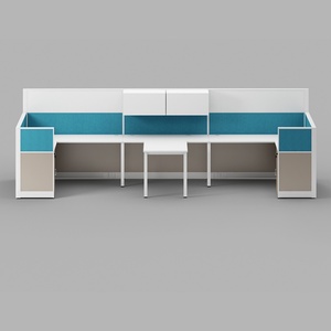 One Stop Modern Coworking Spaces Soundproof Modular Office Cubicle <b>Workstation</b> Desk Office Furniture Table Office <b>Workstations</b> - Product Image 3