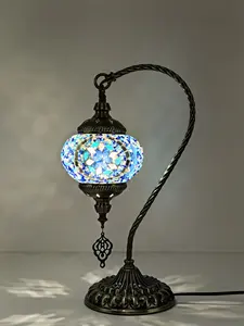 Turkish Style Handmade Mosaic Table Lamp