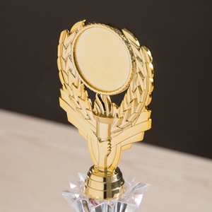 Tasse universelle de <span class=keywords><strong>trophée</strong></span> en plastique à base d'or pour les événements et les compétitions T23 Taille S - Product Image 4